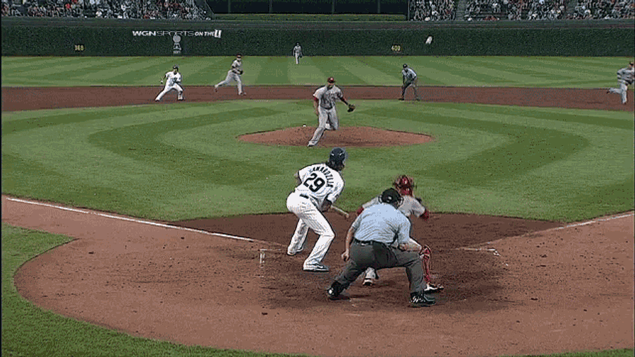 Cubs Pitcher Jeff Samardzija Botches Bunt, Snaps Bat Over His Leg