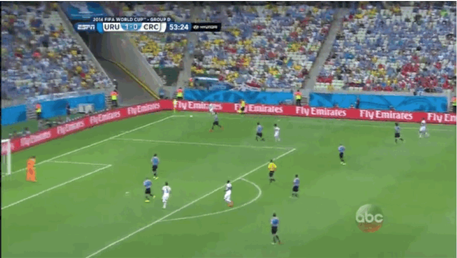 Costa Rica Score Two Goals In Three Minutes, Take 2-1 Lead