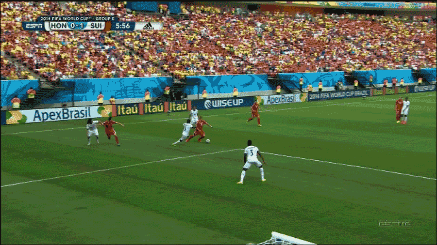 Switzerland's Xherdan Shaqiri Just Scored A Goddamned Banger