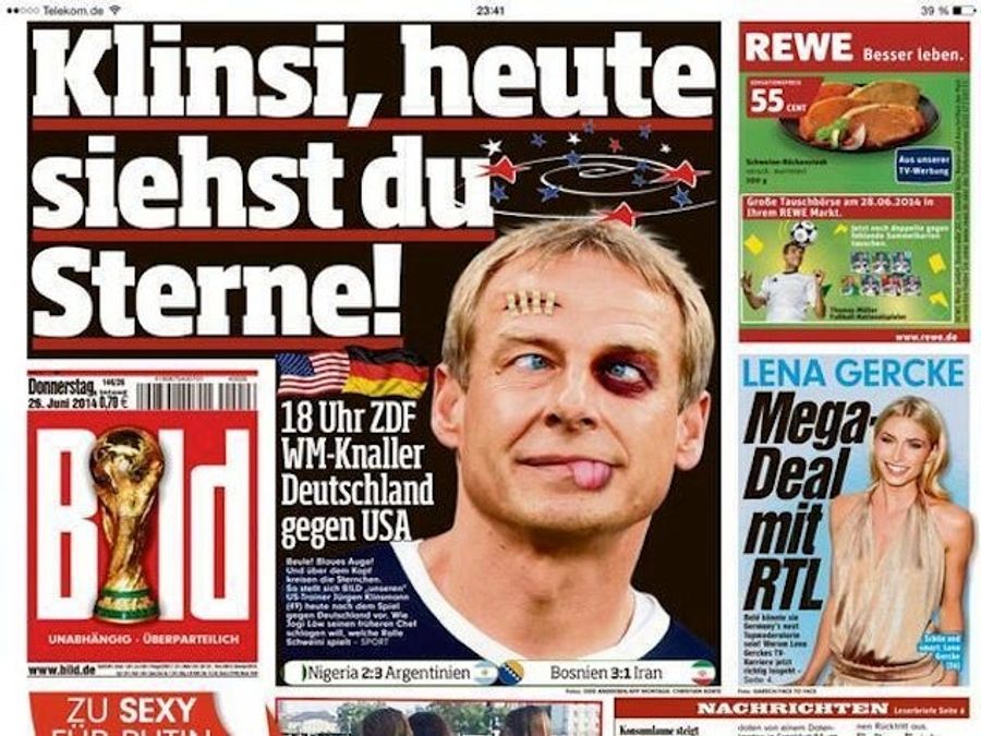 The German Press Is Talking Shit About Us, You Guys [NSFW]