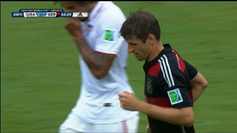 Germany Score To Take 1-0 Lead Over USA