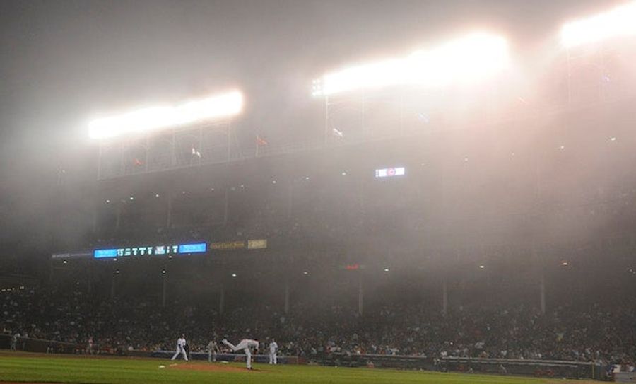 Denard Span Had No Fun Playing In Foggy-Ass Wrigley Last Night