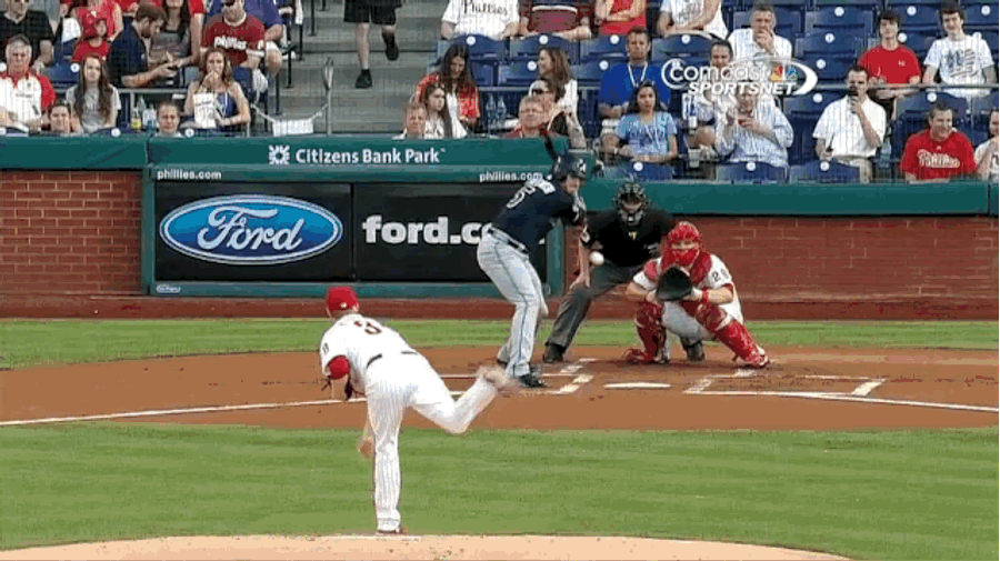 Phillies Play-By-Play Guy Catches Home Run, Throws Ball Back On Field