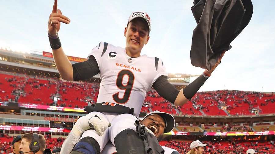 Joe Burrow’s diamonds are as real as the fact that the Bengals are in the Super Bowl