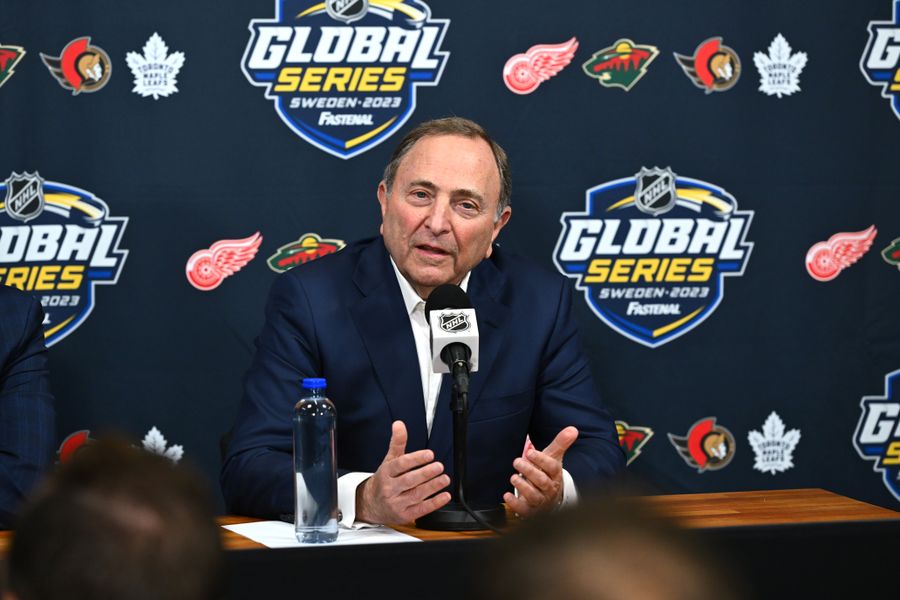The NHL is pawing at international competition again