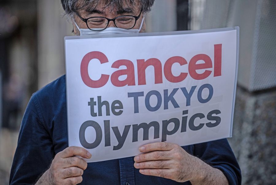At this point, the Olympic flame might as well be a dumpster fire