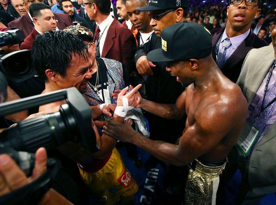 Floyd Mayweather Jr. y Manny Pacquiao acuerdan una revancha.