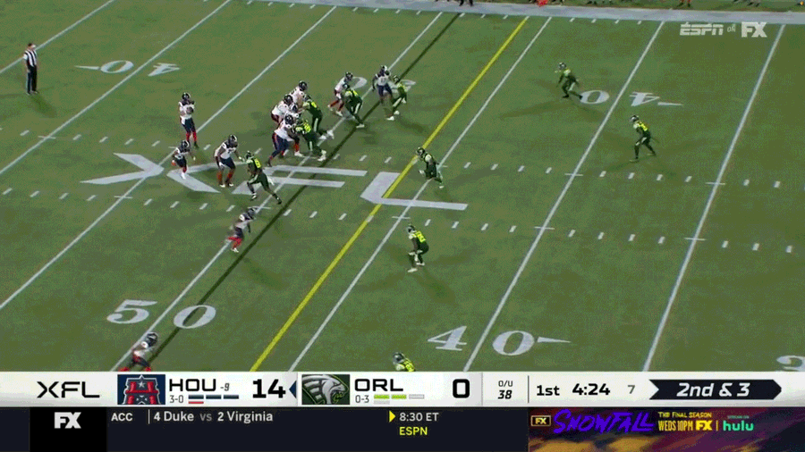 Crazy XFL play looks impossible to stop