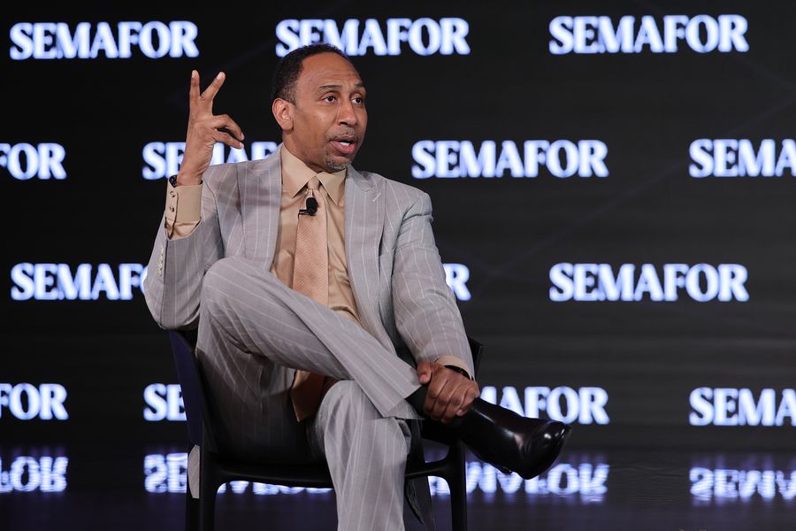 Why does Stephen A. Smith continue to get a pass for sexually harassing female colleagues on air?