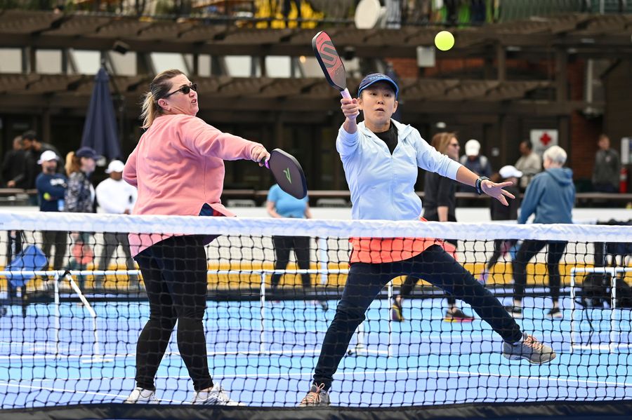 Pickleball at the mall? Sounds like a good time for all