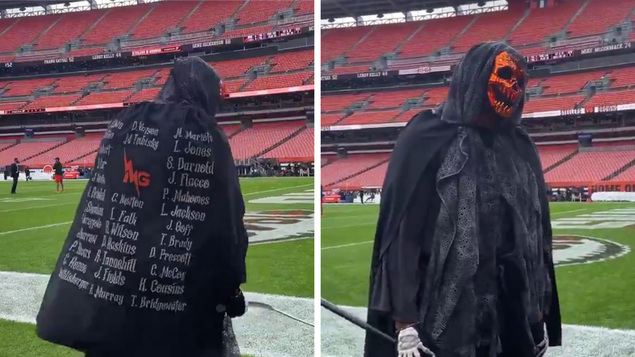Myles Garrett has been haunting quarterbacks on the field for years and now he’s doing it in his spare time as well