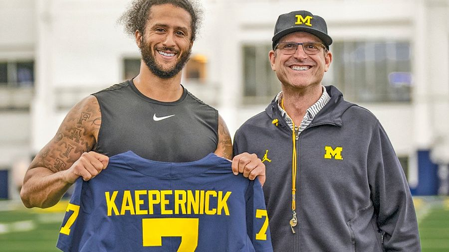 Michigan names Colin Kaepernick as honorary captain