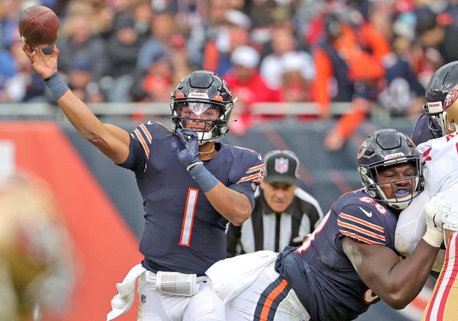 Justin Fields played well last week, and the Bears need to do everything in their power to give him the best opportunity to improve tonight