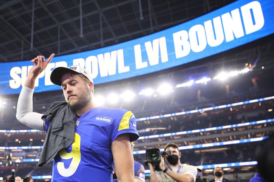 So it wasn’t Matthew Stafford’s fault all those years in Detroit playing for the Lions