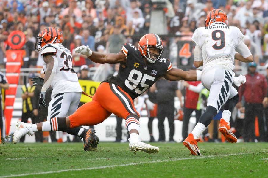 Joe Burrow was chum in the water for Jim Schwartz and Cleveland's defense