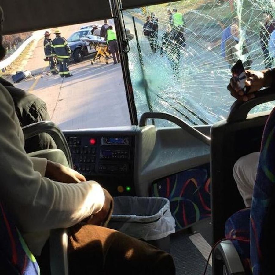 &#39;Skins Team Buses Involved In Crash On Way To Stadium