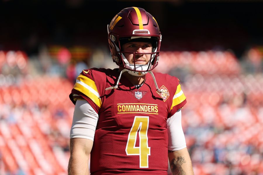 The immediate future of the Commanders is in Taylor Heinicke’s hands