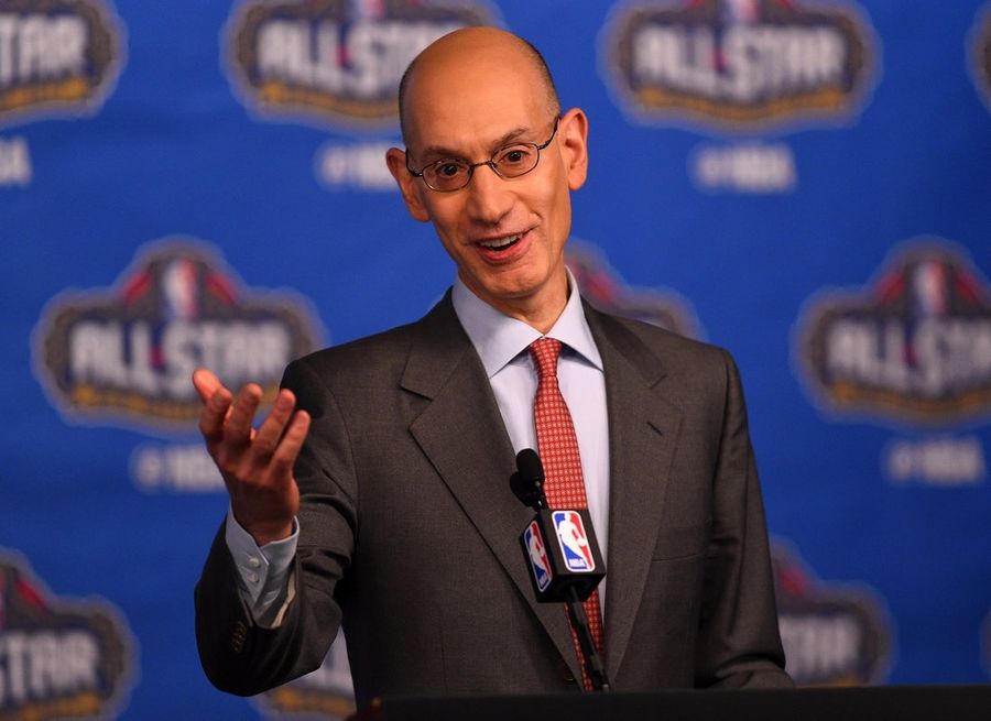 NBA: All Star Game-Commissioner Press Conference