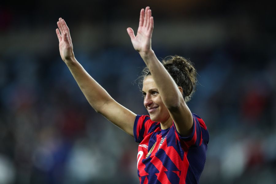 For one moment, Carli Lloyd had it all