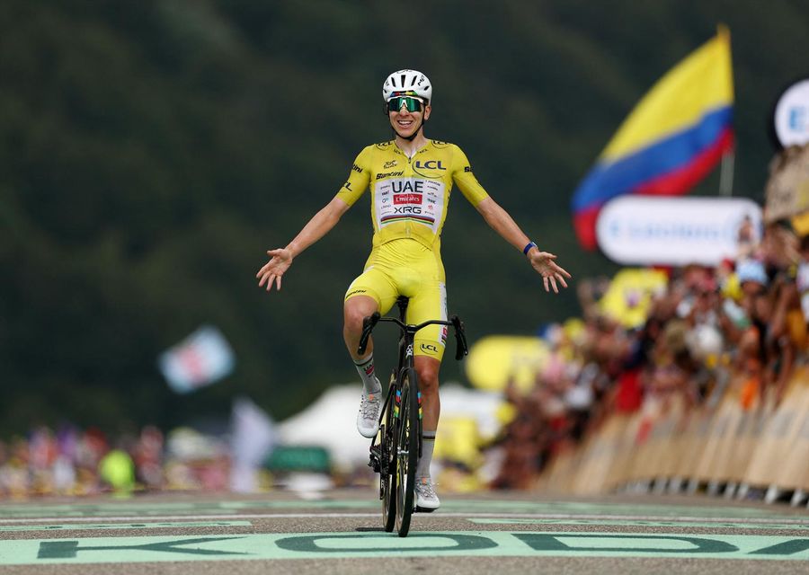 Tour de France leader Tadej Pogacar wins grueling Stage 14