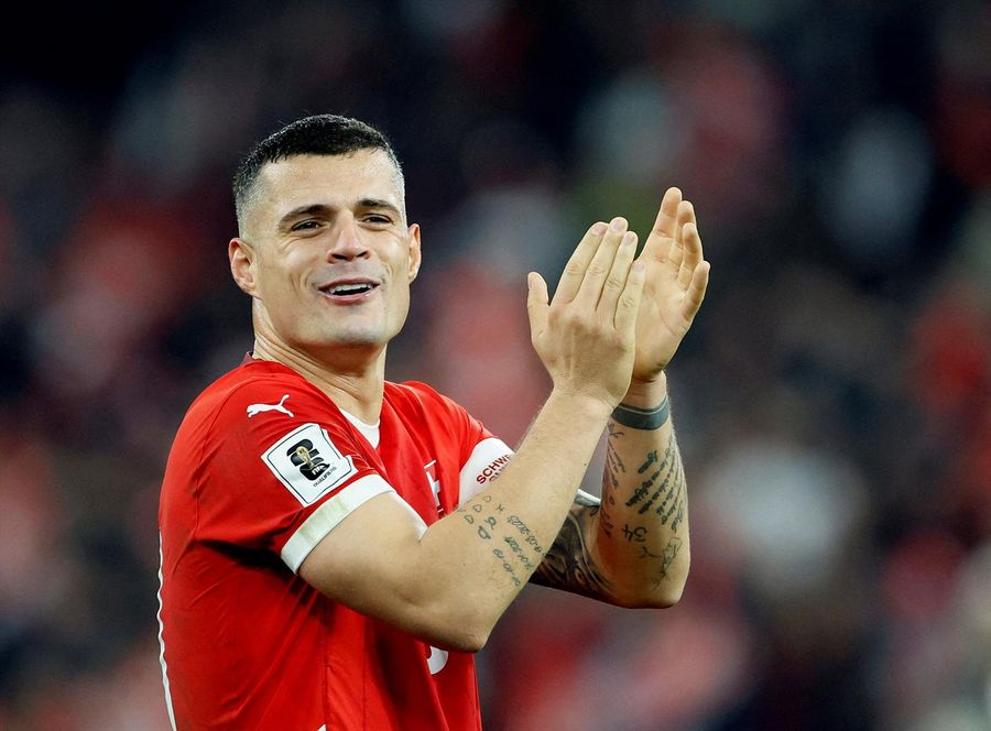 Switzerland's Granit Xhaka