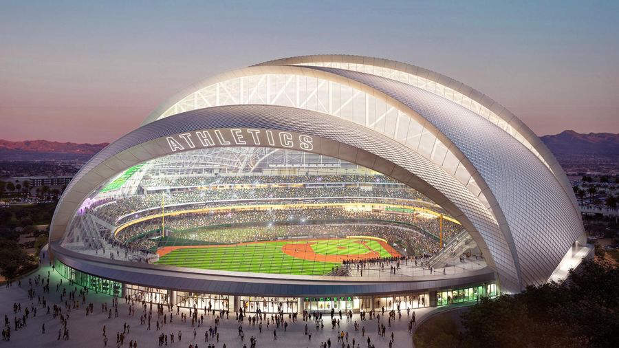 A's Unveil New Stadium Renderings