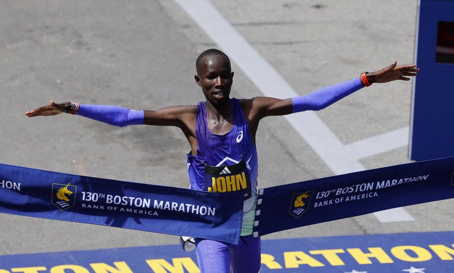 John Korir wins 2026 Boston Marathon