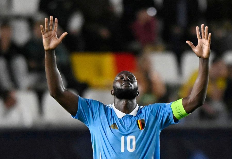 Belgium's Romelu Lukaku