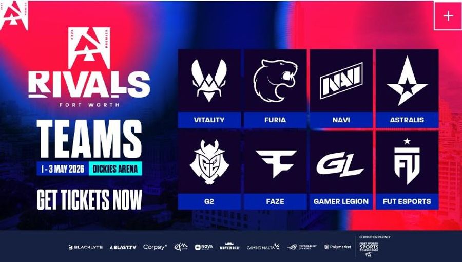 BLAST Premier Fort Worth Rivals 2026