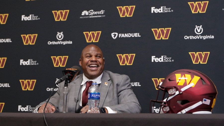 Eric Bieniemy’s opening press conference in Washington is evidence he should be a head coach right now