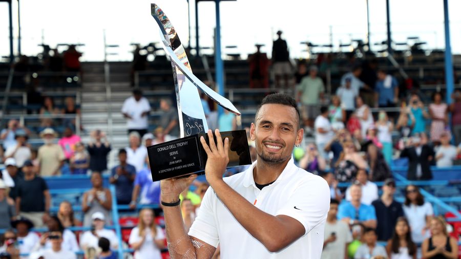 Nick Kyrgios Won Another Title By Keeping Himself Entertained