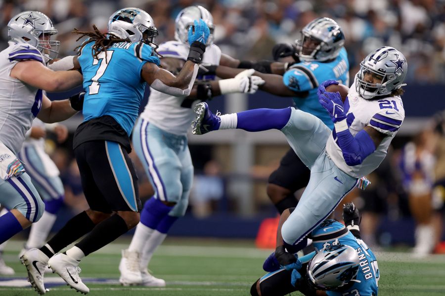 Cowboys make Panthers look like a hairless cat, Steelers offense stale as communion crackers, God makes miracle happen as Jets and Giants win on same day