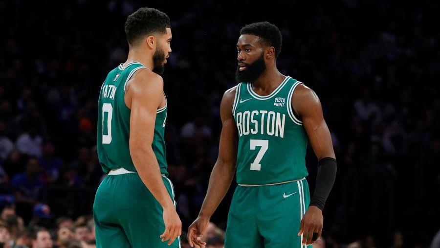 The Celtics need to wake up and move on from either Jayson Tatum or Jaylen Brown