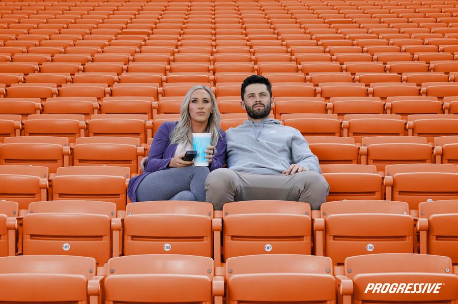 Hey, Progressive! Here's your next Baker Mayfield commercial
