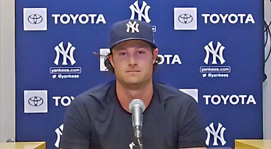 Gerrit Cole gives away the game