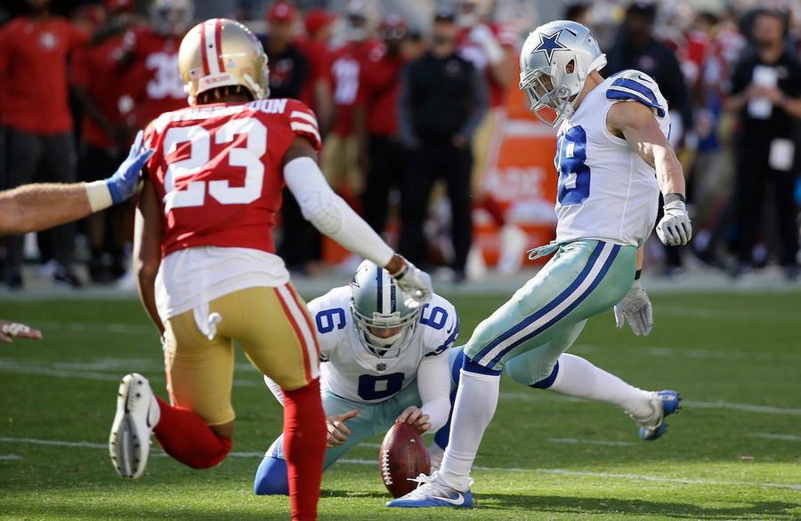The Cowboys' Safety Had To Replace Their Kicker And He Wasn't That Bad