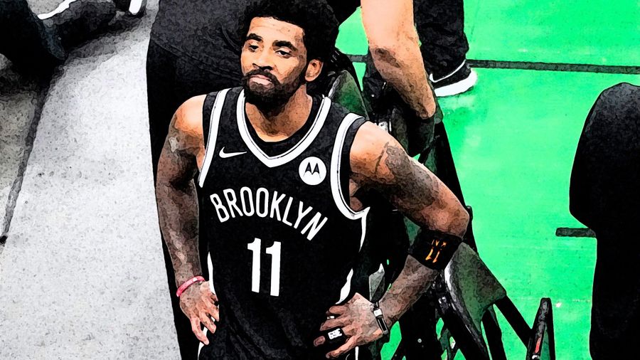Kyrie is an agenda whether he likes it or not
