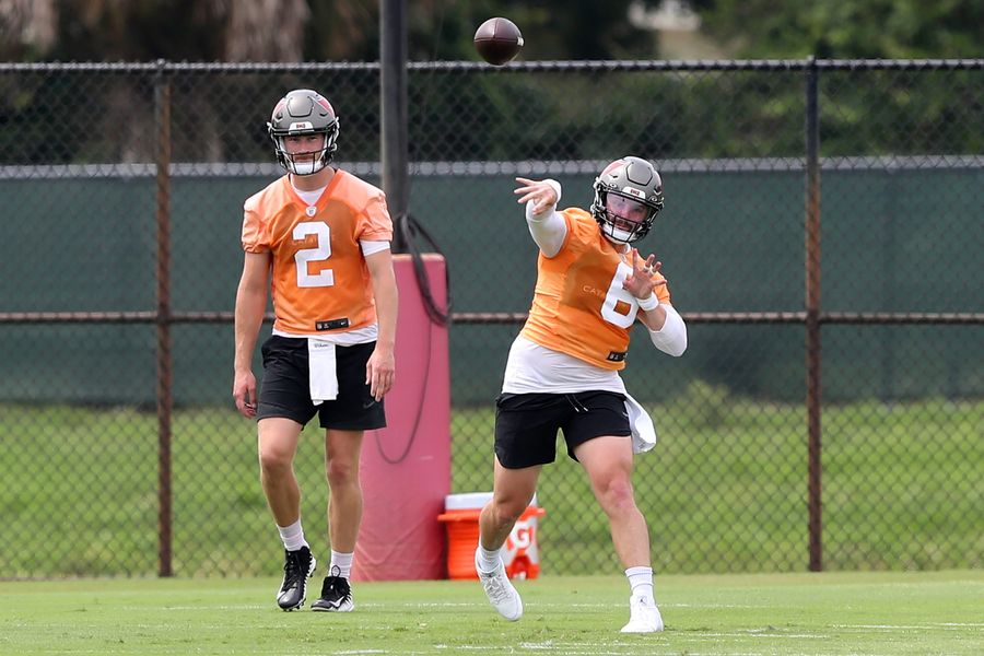 Have a look at the Tom Brady succession battle between Baker Mayfield and Kyle Trask