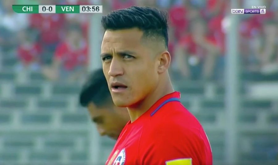 Alexis Sánchez Steps Up And Bashes In A Perfect Free Kick