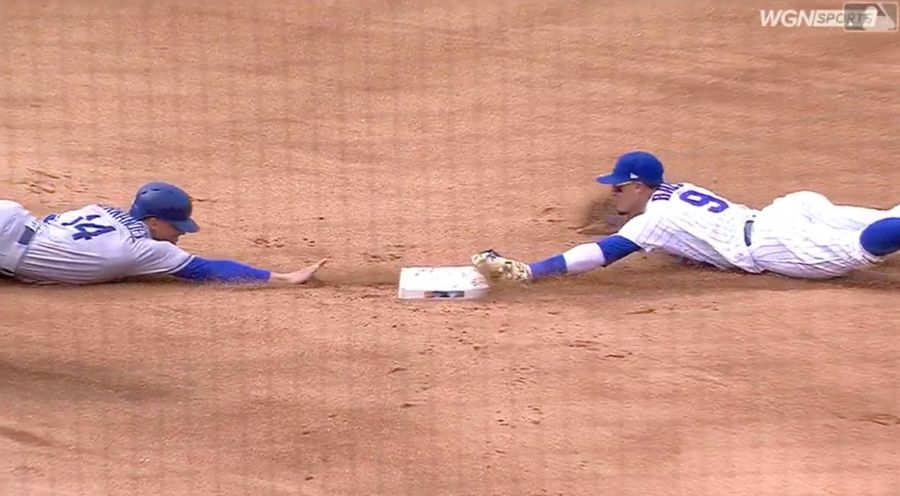 Only Javy Báez Could Have Made This Wild Solo Double Play