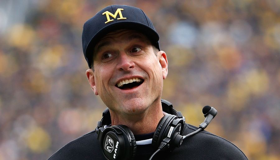 Jim Harbaugh Burns Ohio State AD Gene Smith