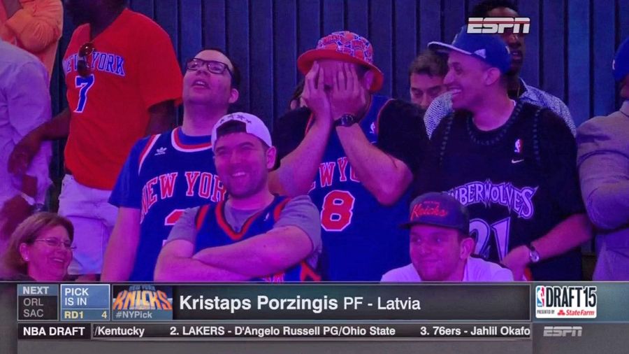 The Knicks' Selection Of Kristaps Porzingis, In Four Images