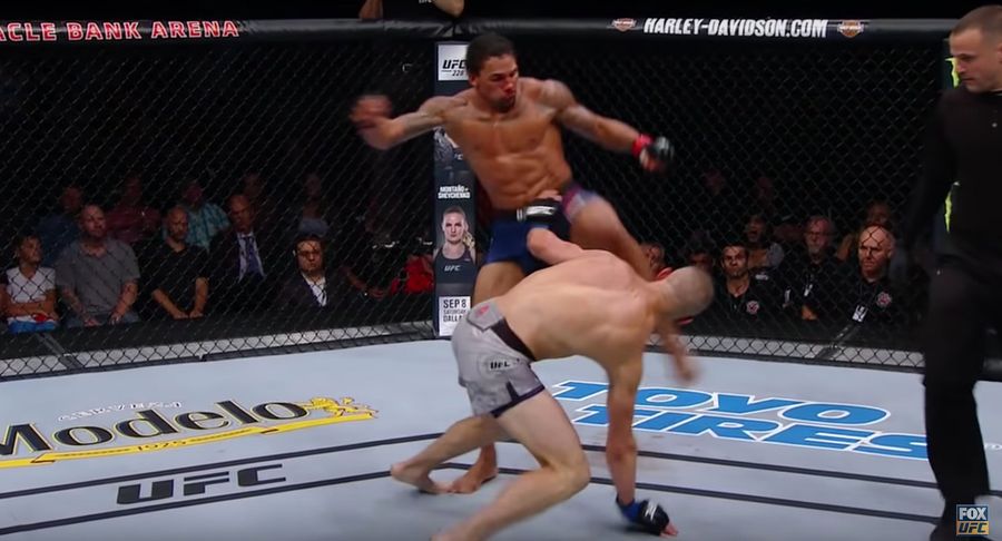 Eryk Anders's Soccer-Kick KO Was Brutal And Legal