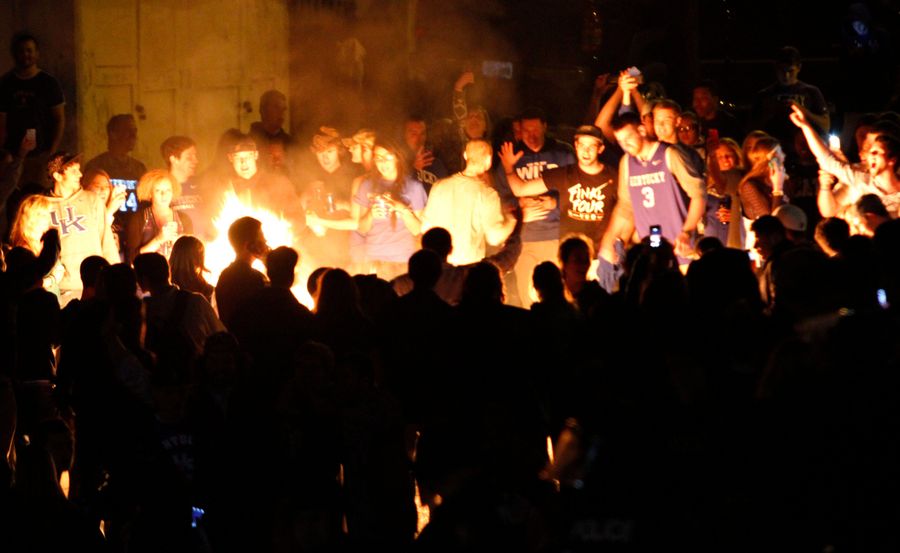 Two Hours Of The Lexington Police Scanner After UK Wins, Set To Music
