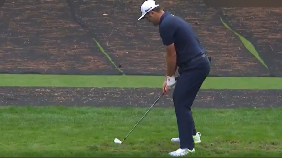 Jon Rahm skips in water shot for hole-in-one you’ll watch over and over & still not believe