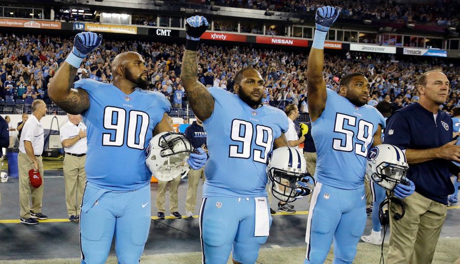 Titans' Jurrell Casey Says He'll Keep Protesting Injustice Despite NFL's New Anthem Policy