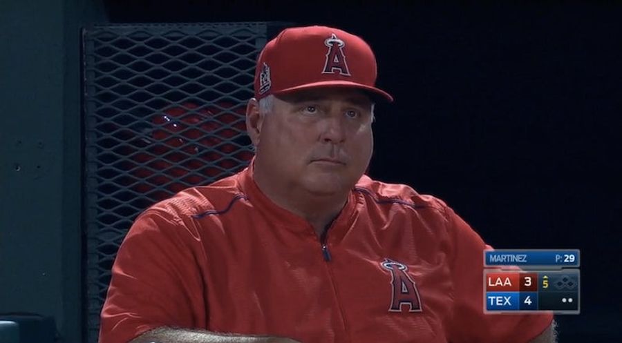 Rangers&#39; Double Play Breaks Mike Scioscia&#39;s Spirit