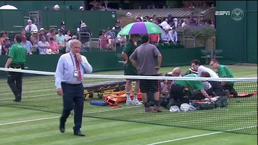 Bethanie Mattek-Sands Suffers Brutal Leg Injury At Wimbledon