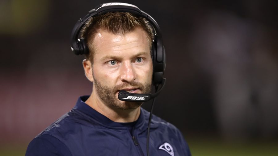 Sean McVay Is Doing The Spooky Brain Thing Again