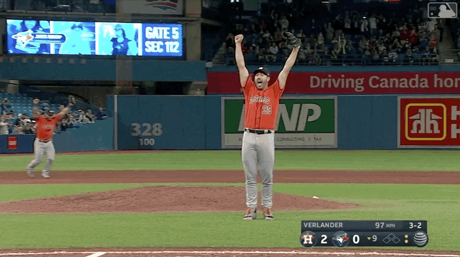 Justin Verlander Once Again No-Hits Toronto For The Third No-Hitter Of His Career